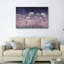 Ensemble de 1 tableau sur toile Fleurs étoilées-129268482-129268484