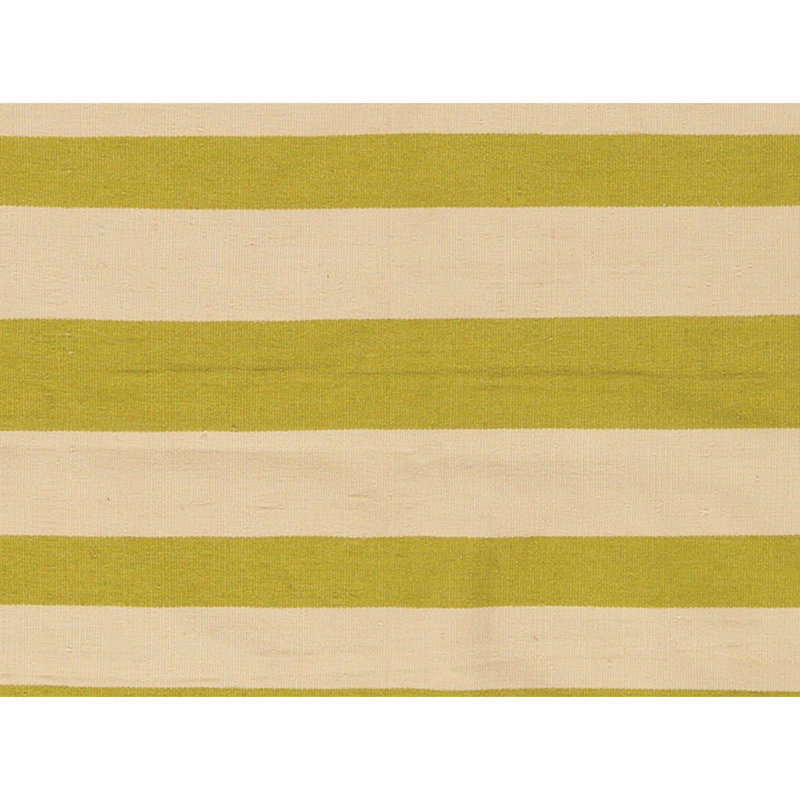 Tapis vert clair et ivoire noué à la main de haute qualité
