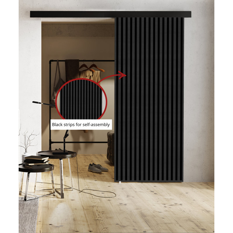 DOOR Belmo 1, 92cm x 205cm, Graphite Grey