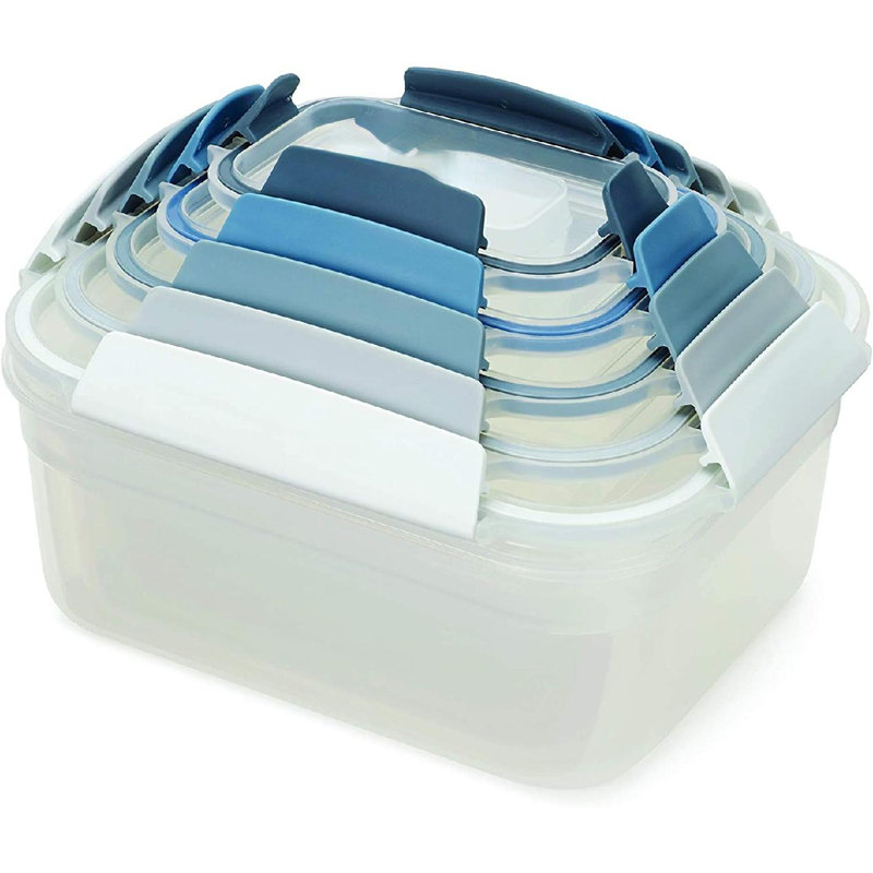 Joseph Joseph Nest Lock 10-Piece Food Storage Container Set, BPA Free, Sky