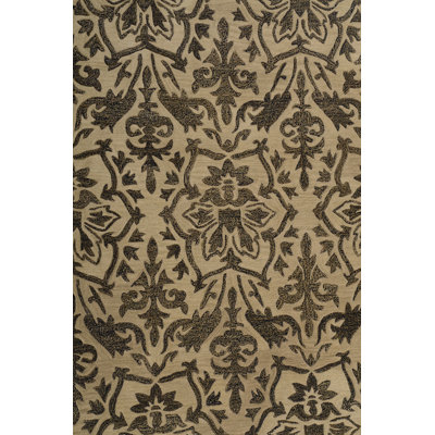 Aditya Wool Floral Indoor Rug