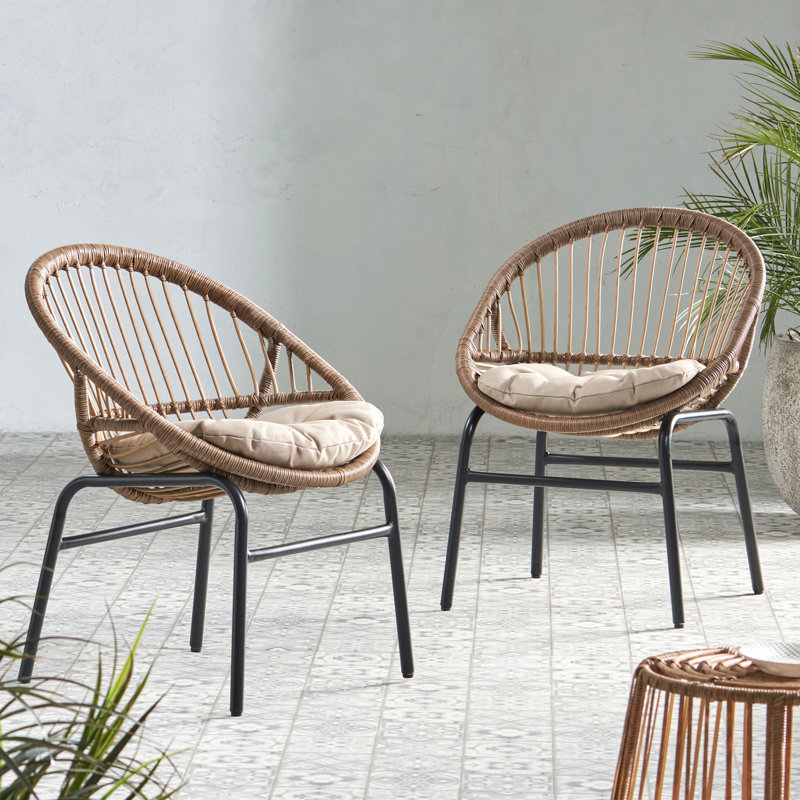 Chaise Edgar (ensemble de 2)