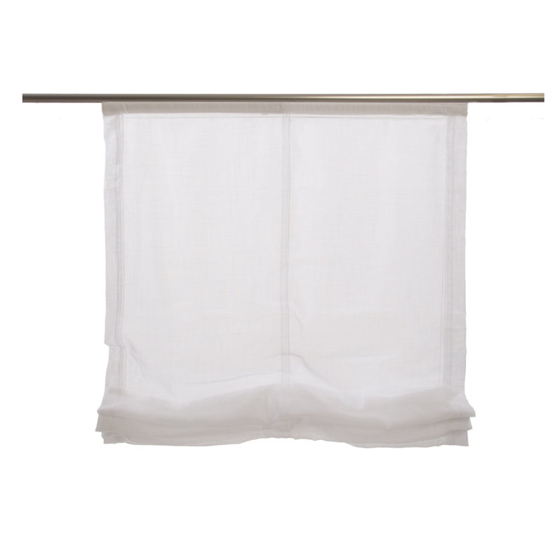 Sheer Roman shade, 170cm L x 120cm W