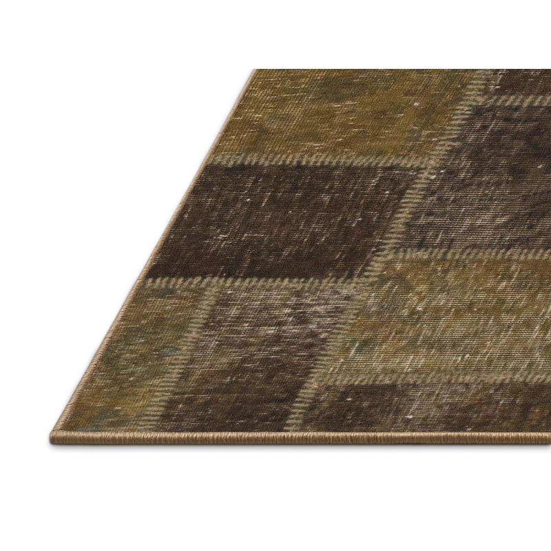 Abstract Indoor Rug, Rectangle 2' x 4'