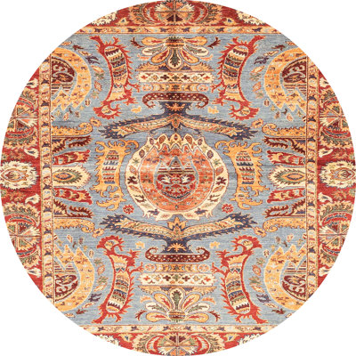 Tapis décoratif multicolore à motif abstrait