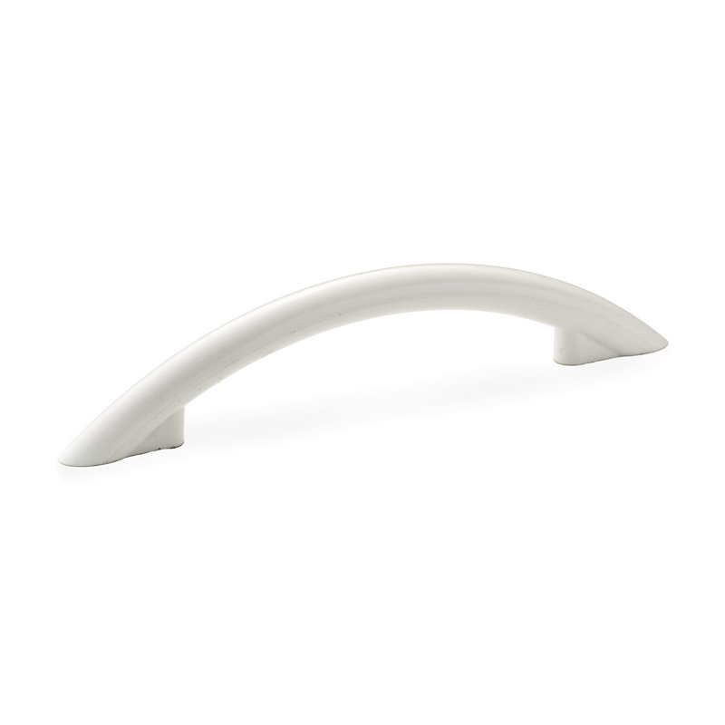 Poignée en plastique 4 po Expression, Blanc