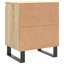 Marieo 40cm W Iron Bedside Table-1688440891