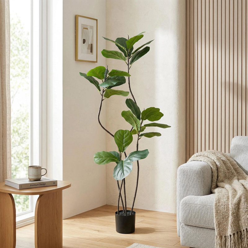 Fausse plante, H 63 po x l 27,56 po