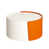 Blanc antique / orange est en rupture de stock