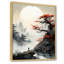 «Asian Art Samurais Landscape III», reproduction d'art sur toile asiatique-1146043788-1146043898