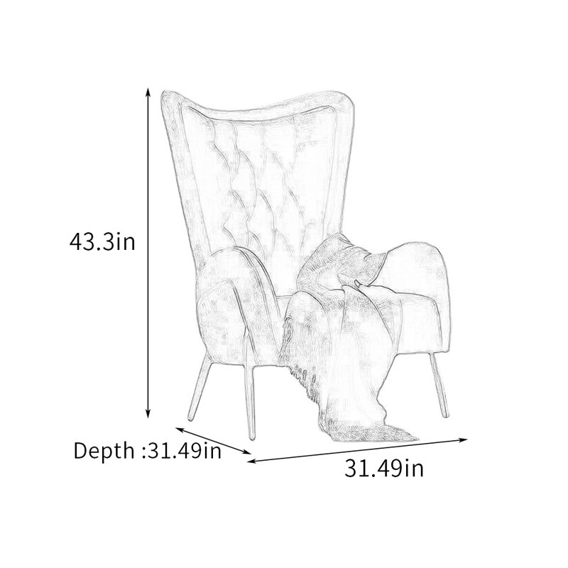 Fauteuil inclinable en bois massif de qualité supérieure