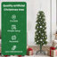 Artificial Christmas Tree with 150 LEDs with Stand-165621441-165621455