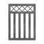 Towanna Gate Fencing with 1 Panel(s) Included-879912712-879912717