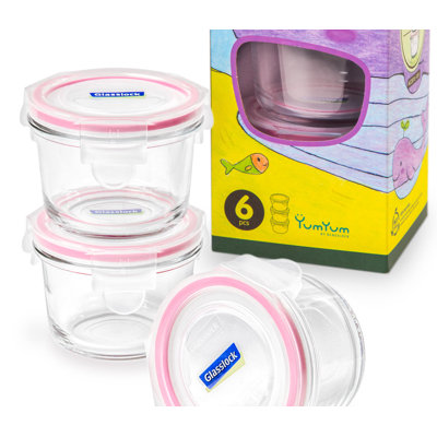 Yum Yum Glass Food Storage Container
