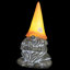Statue de gnome solaire méditant 11 pouces Exhart Good Time