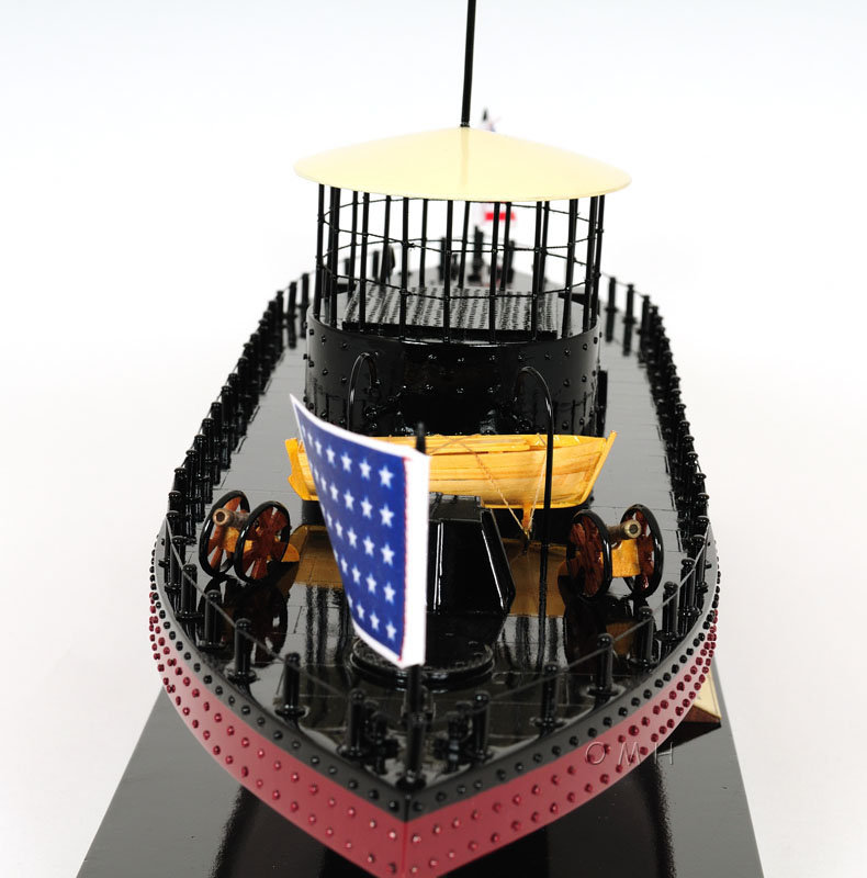 Navire de modèle de moniteur uss