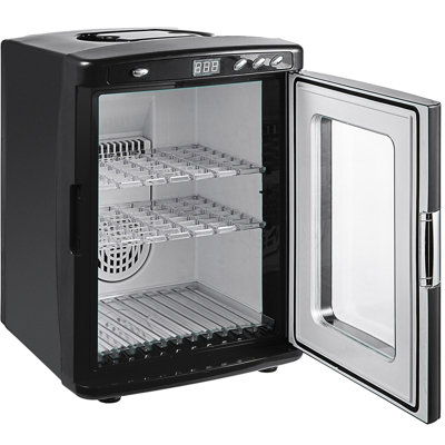 Black Reptile Incubator 25L Scientific Lab Incubator Digital Incubator Cooling and Heating 5-42°C Reptile Egg Incubator 12V/110V Work for Small Reptiles