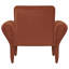 Fauteuil d'appoint rembourré en tissu