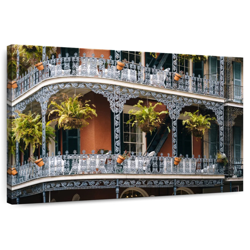 Balcons French Quarter, H 8 po x l 12 po