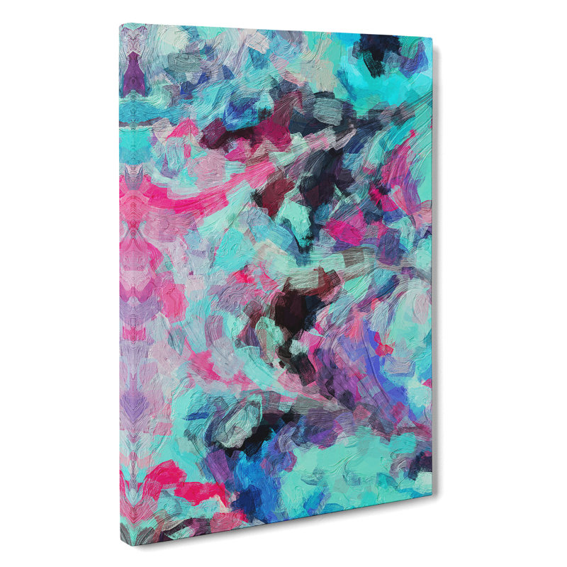 View Of A Storm - Print, Wrapped Canvas, 50cm H x 35cm W x 3cm D, No Matte