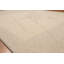 Tapis à aire beige en laine Davies