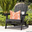 Chaise d'extérieur rustique - bois gris foncé, construction pliable gris bois, pour expérience-1104271522