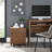 Render Wood File Cabinet In Walnut