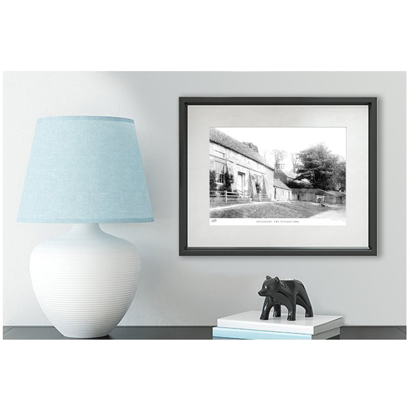 Bessingby, The Village 1886 by Francis Frith - Single Picture Frame Print, 45cm H x 60cm W x 2.3cm D
