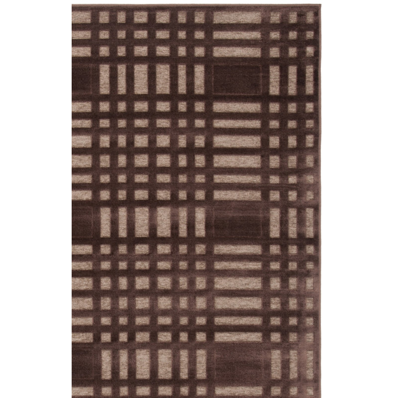 Gordon Paradise Performance Plaid Rug, Rectangle 5'3" x 7'6"