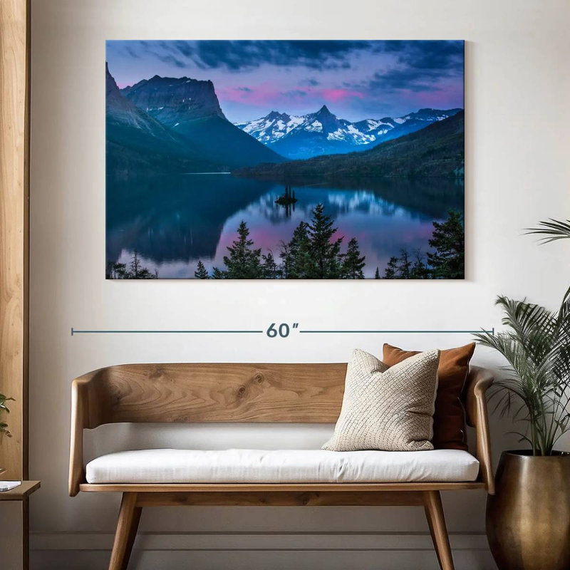Alvord Glacier Park, Lakeside Mountains, H 34 po x l 51 po