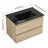 Wall-Mounted Bathroom Vanity With Ceramic Sink-1214819842