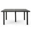 Outdoor Grey 64" Square Dining Table - Over Iron Support Pulled Rod-1023668810