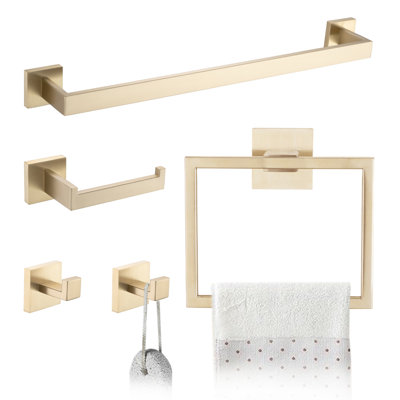 Ensemble de quincaillerie de salle de bain: 5 pièces