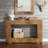 Modern Farmhouse Console Table with Rustic Charm