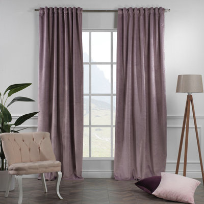 Panneau simple décoratif extra large en velours mat sur mesure