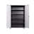 Locking Garage Storage Cabinet with Wheels & Adjustable Shelves