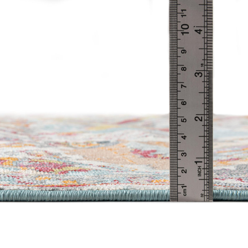 Haefner Floral Indoor Rug, Rectangle 2'2" x 3'