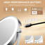 Metal Round Floor Mirror
