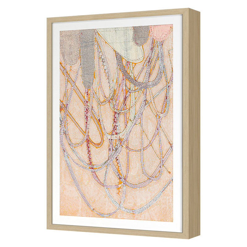 Volumes Print by Susan Smereka, Nordic Oak, 30" H x 20" W x 1.5" D