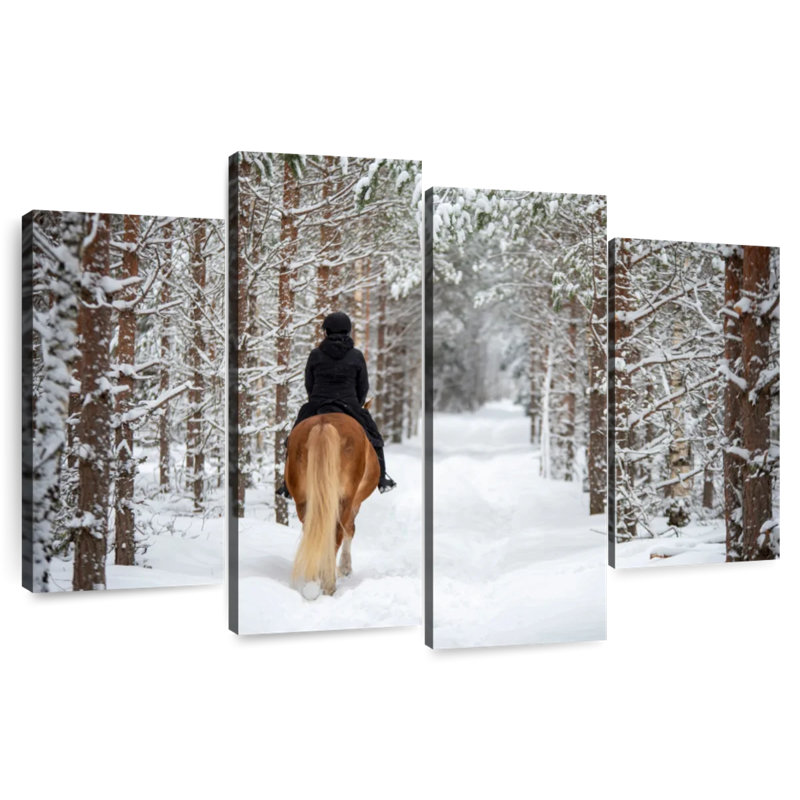 Mehar Winter Forest Horseback Riding