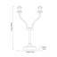 Beverlin Brass Lamp Base Lamp
