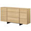 Buffet avec 9 tiroirs, buffet multifonctionnel avec grand rangement et pieds en T Maisonet, armoire de rangement pour bar et café-114243654