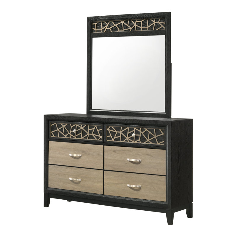 Commode moderne et contemporaine en bois Selena