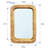 Apergis Rattan Frame Rectangle Mirror