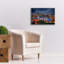 «Kansas City At Night» par Rick Berk, art mural sur toile-1525290079
