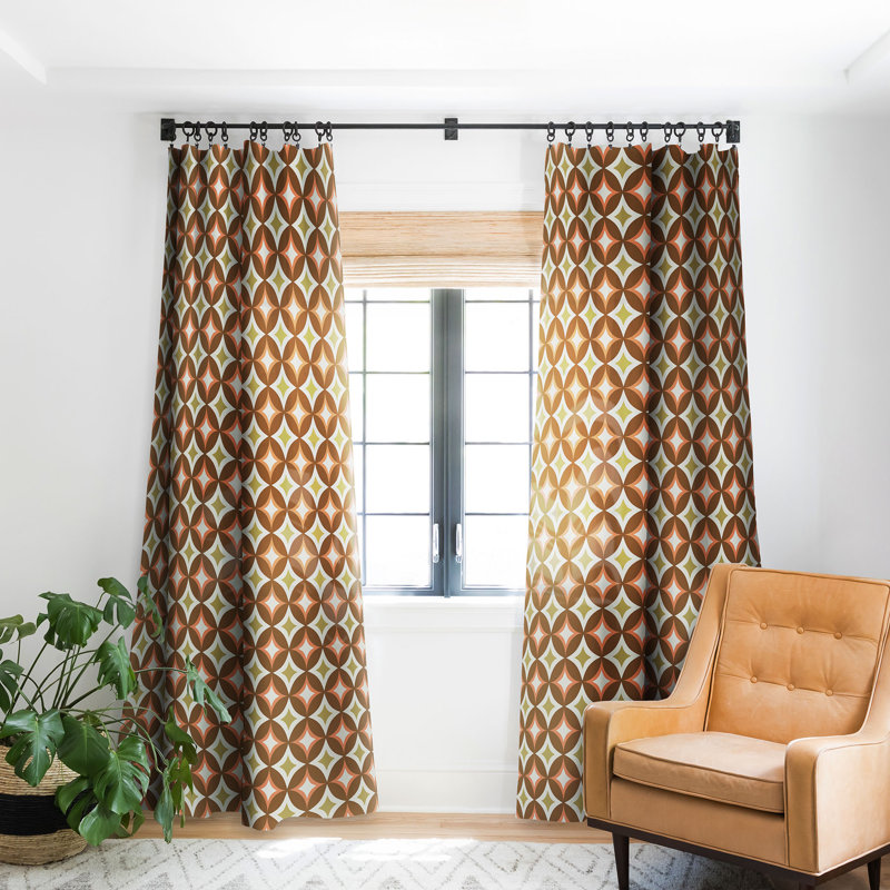 Tanya Blackout Curtain Pair, 50" W x 96" L