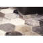 Tapis géométrique gris / beige Iain-1100835338