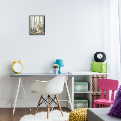 «Soft Woodland Buny», estampe numérique par LSR Design Studio