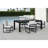 Berala Regular Dining Table in Whistler Black