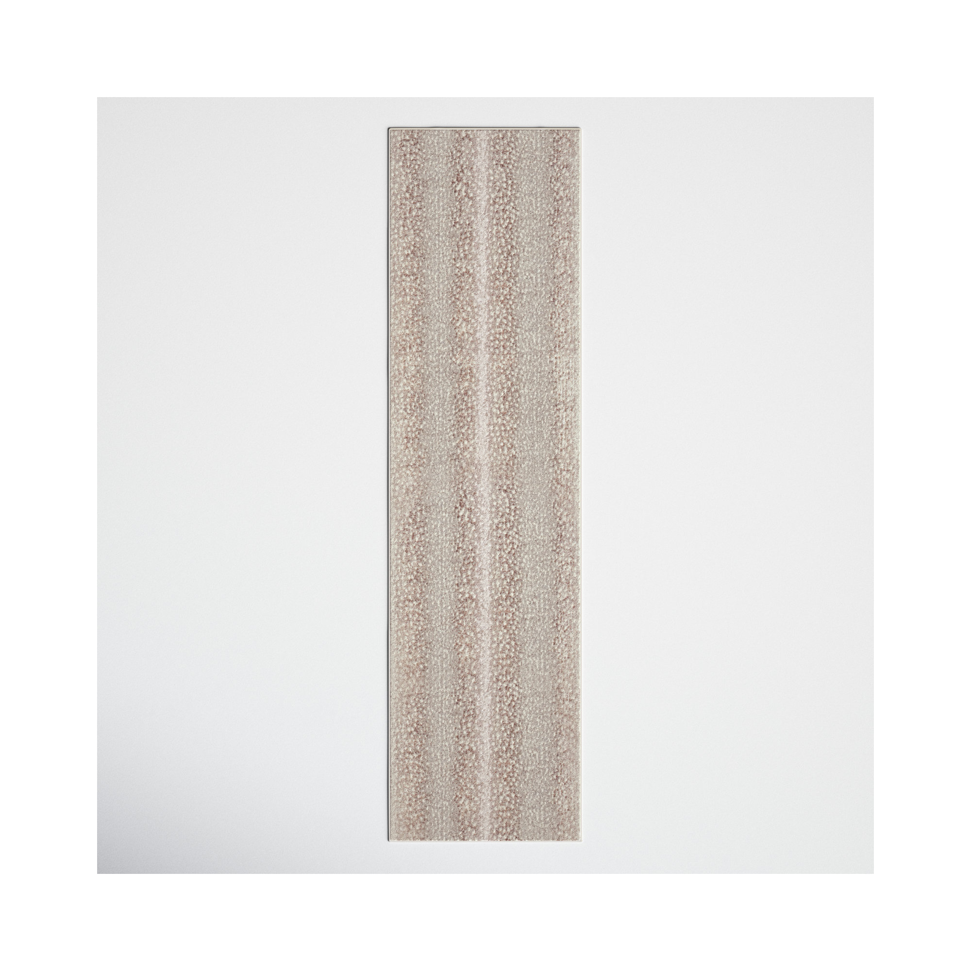 Baytown Feather Gray/Moonbeam/Bison Rug, Runner 2'2" x 8'